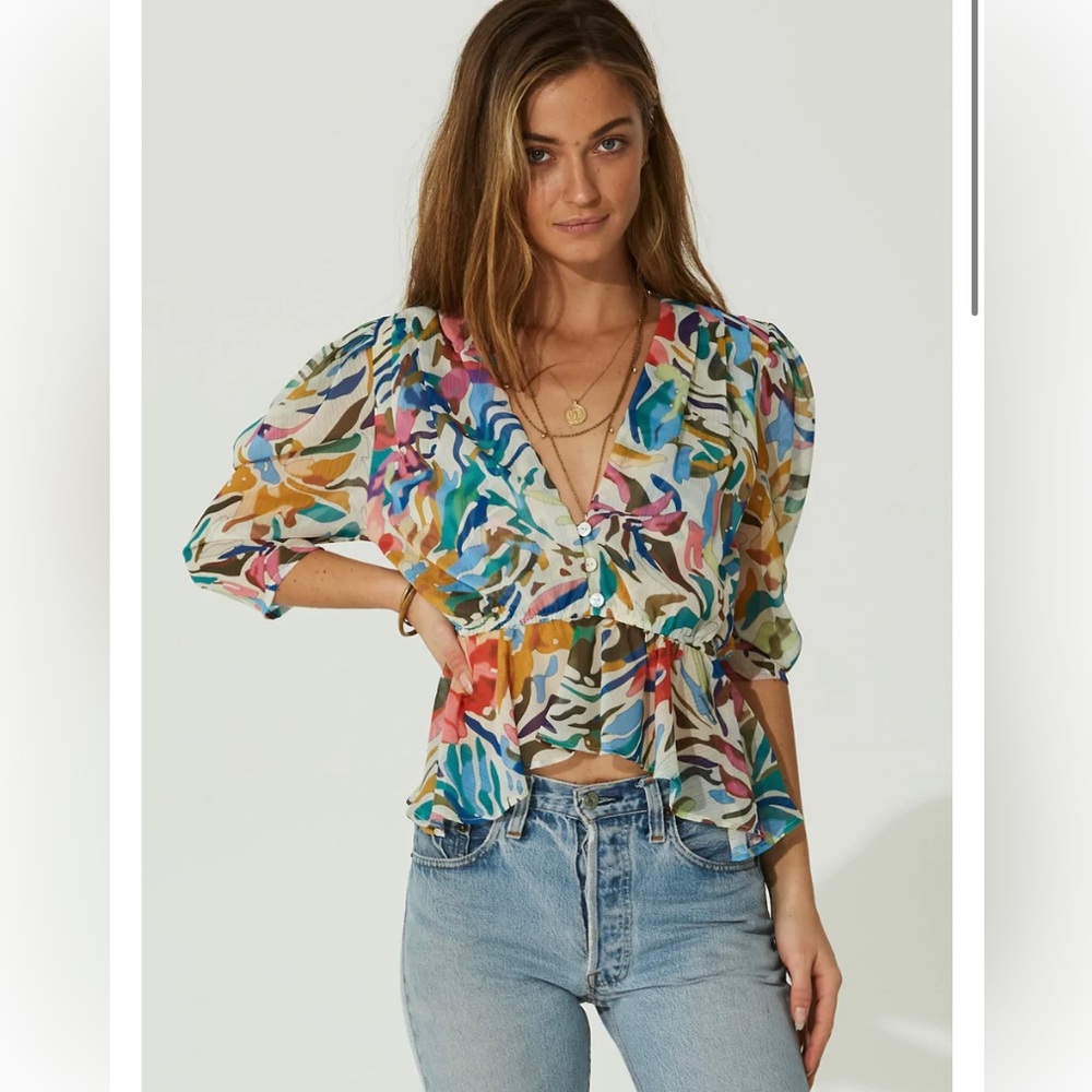 Jens Pirate booty shiva top. NWT